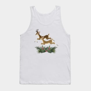 Winter deer Tank Top